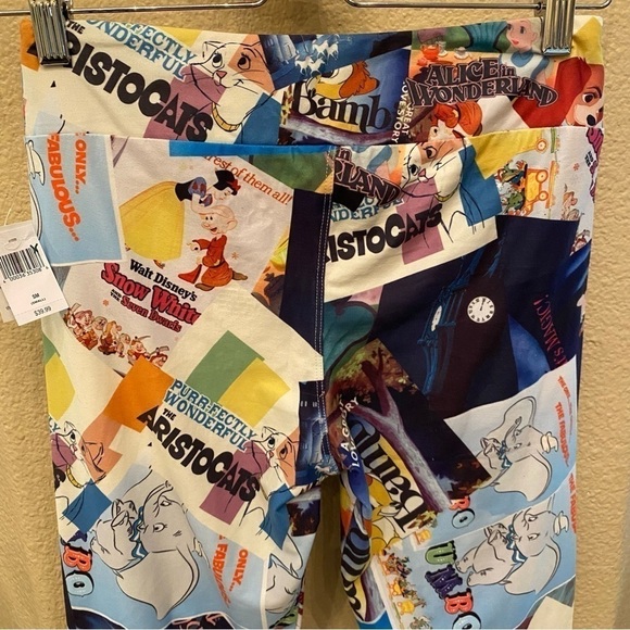 NWT~DISNEY Classic Sleeping Beauty, Snow White, Dumbo, Etc..Graphic Leggings-S - Picture 5 of 8